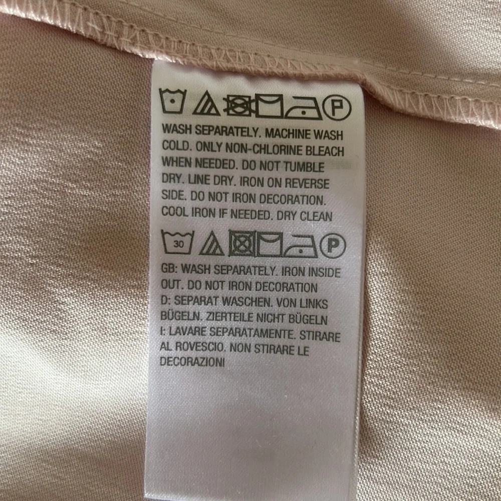 Belle by Kim Gravel Twill Utility Jacket in Pink Quartz Size Medium - Picture 11 of 12